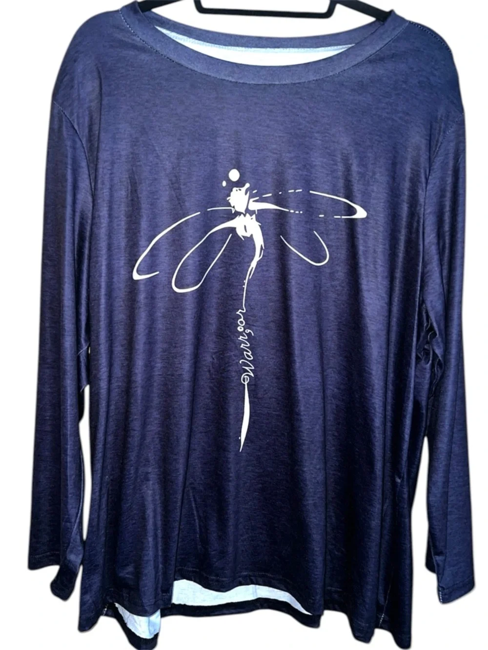 DRAGONFLY CREW NECK “WARRIOR” TOP - Picture 2 of 7